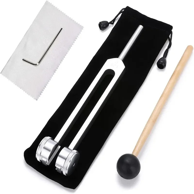 Ear Wax Remover - Zestaw kamertonów 128 Hz ze stali