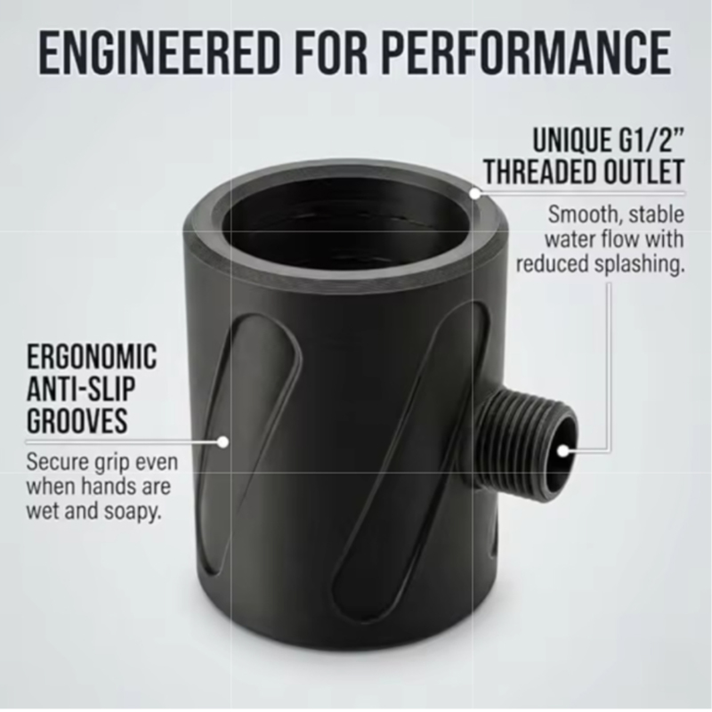 Men'S Grooming Gadgets - Wysokociśnieniowa spiralna dysza prysznicowa dla mężczyzn,