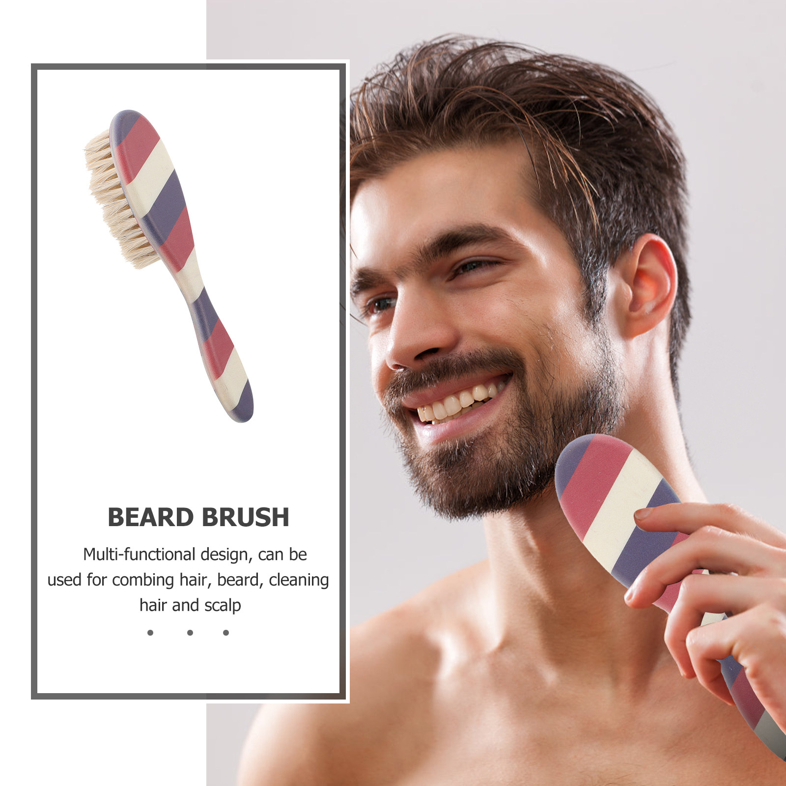 Profesjonalna szczotka do brod – Men'S Beard Grooming recenzja i cena