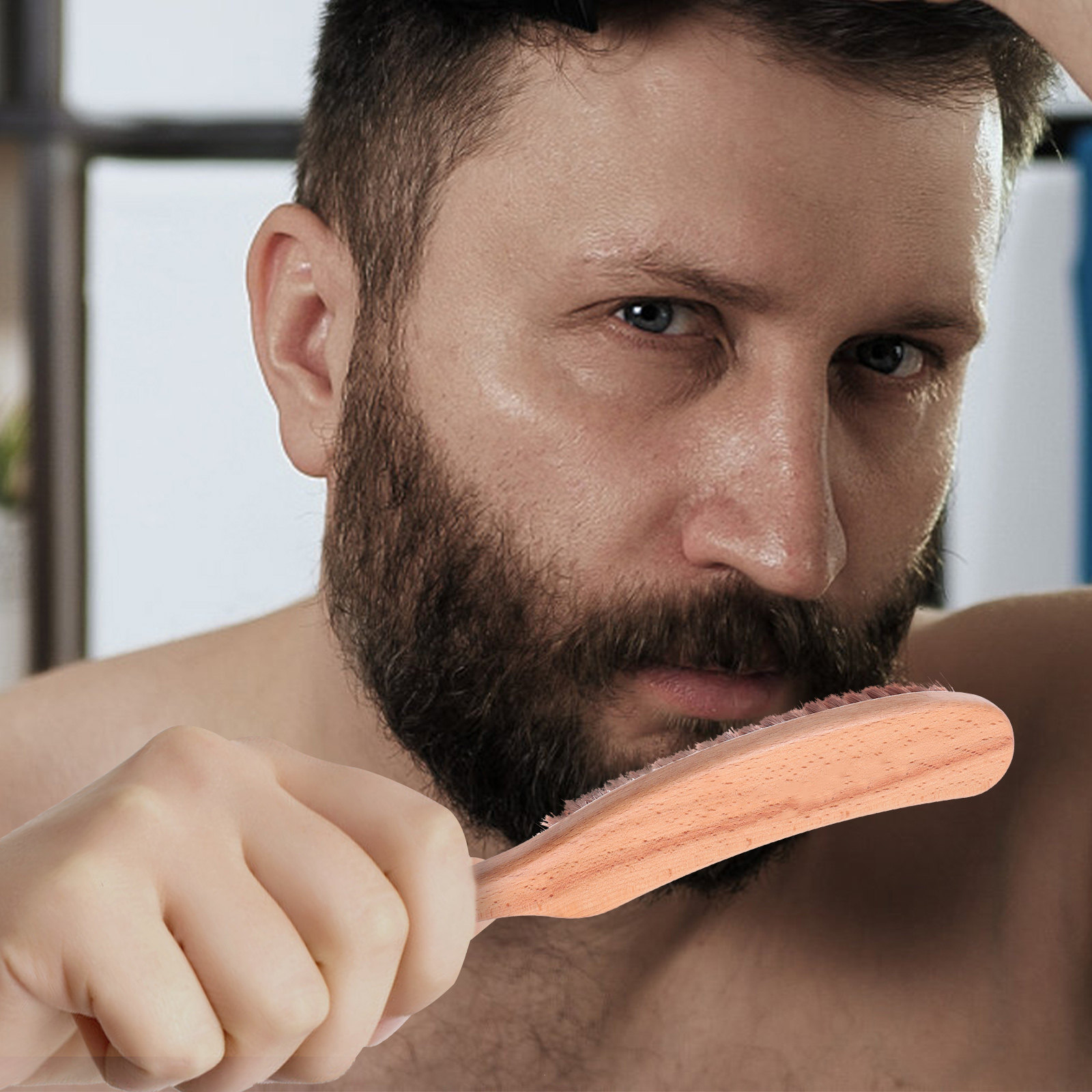 1 szt. wysokiej jakości szczot – Men'S Beard Grooming recenzja i cena