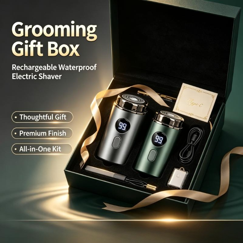 Wodoodporna golarka elektryczn – Mens Grooming Box recenzja i cena