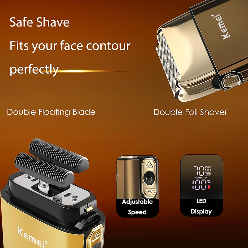 Trymer do włosów Kemei KM-TX10 – Mens Grooming Box recenzja i cena