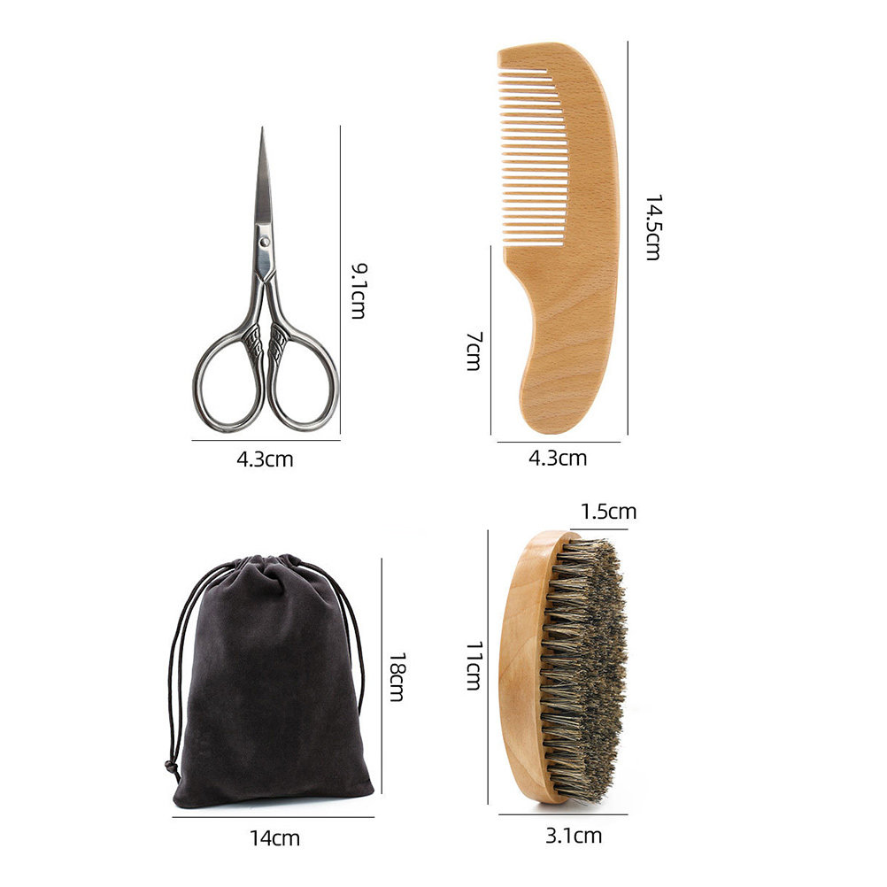1 zestaw do stylizacji brody d – Men'S Beard Grooming recenzja i cena